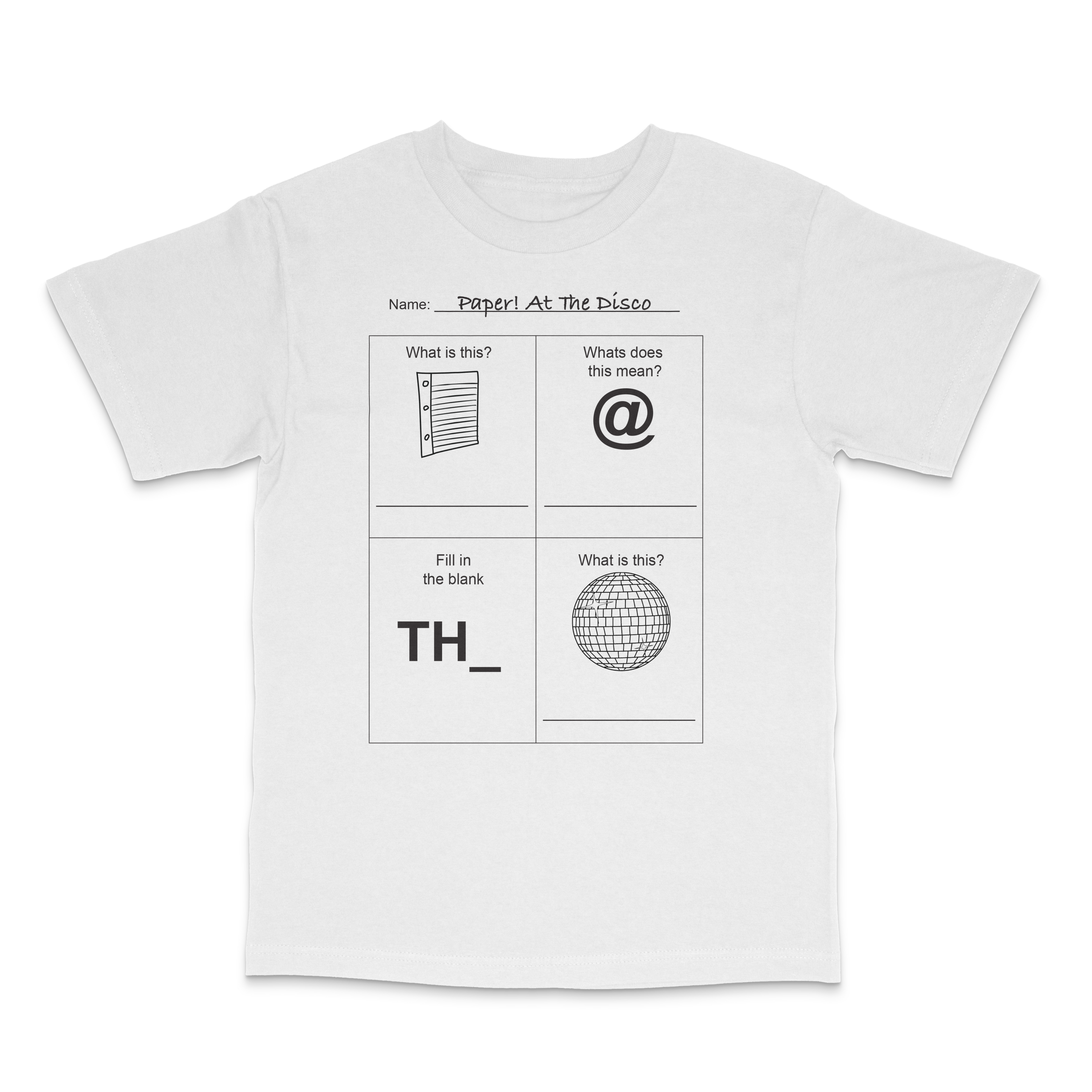 Worksheet T-Shirt
